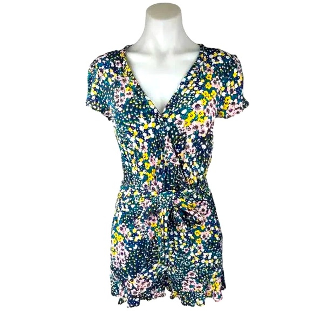LOFT Multicolor Floral Romper